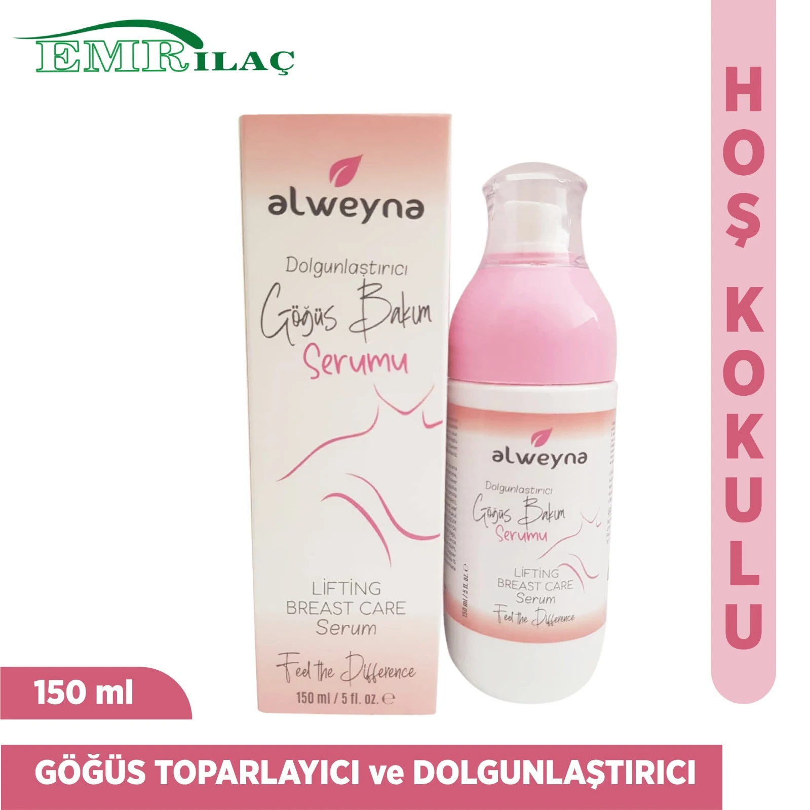 Alweyna Göğüs Bakım Serumu 150 ml