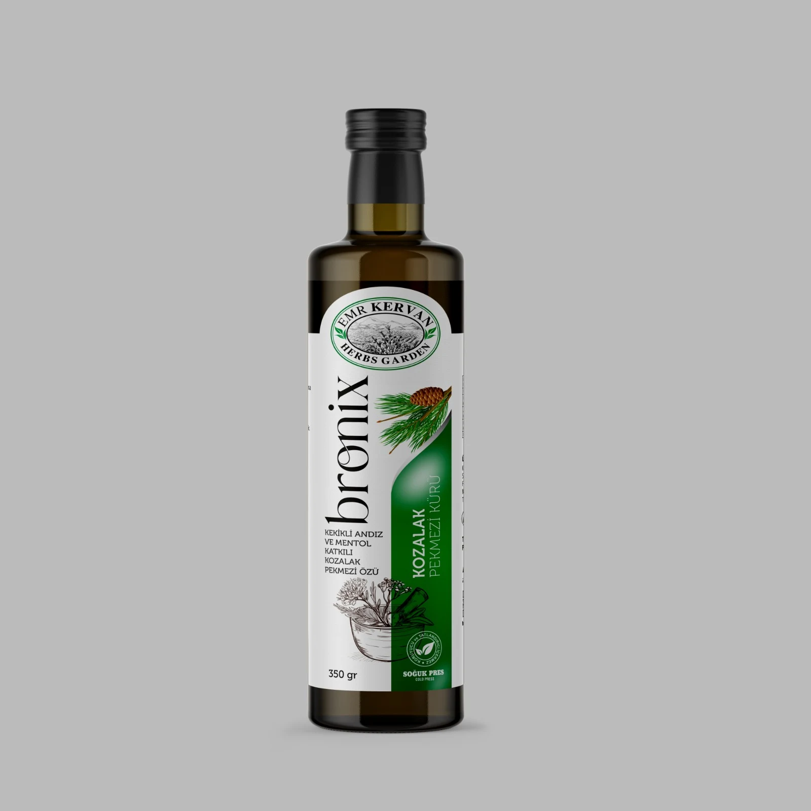 Bronix Kekik ve Andızlı Kozalak Pekmezi 350 g