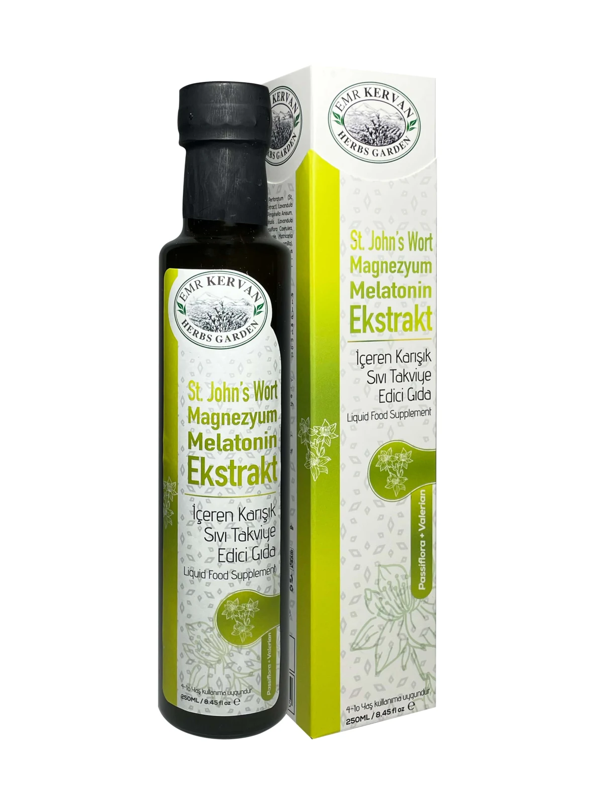 St. John's Wort & Magnezyum & Melatonin 250 ml