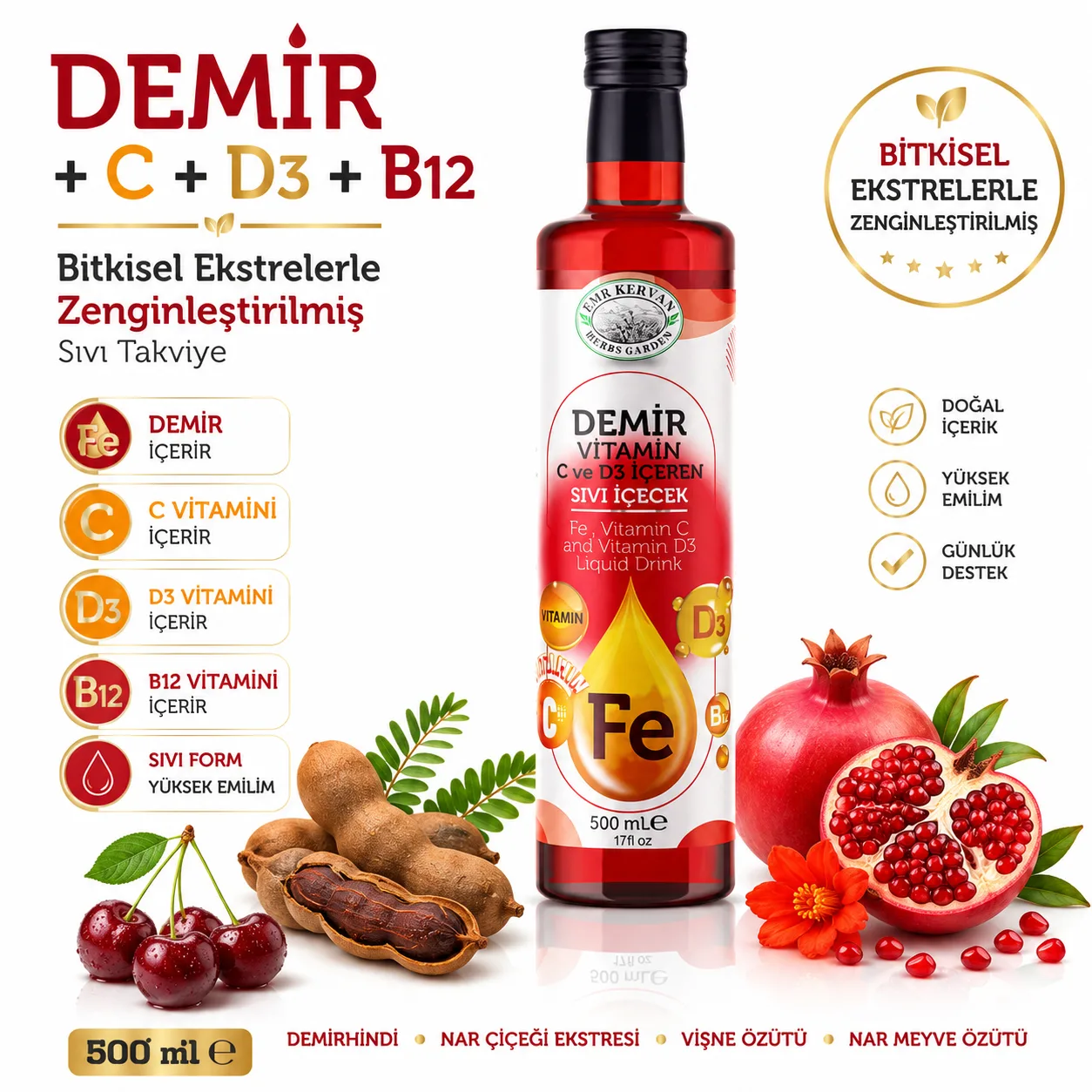 Demir Şurubu 250 ml